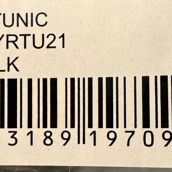 L* Space Black Byron Tunic Dress/CoverUp, NWT, size M - Picture 7 of 7